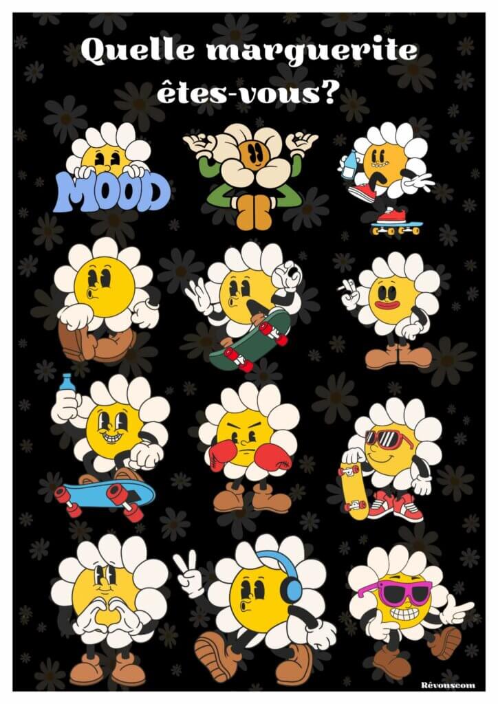 Affiche Ressentir en Fleurs